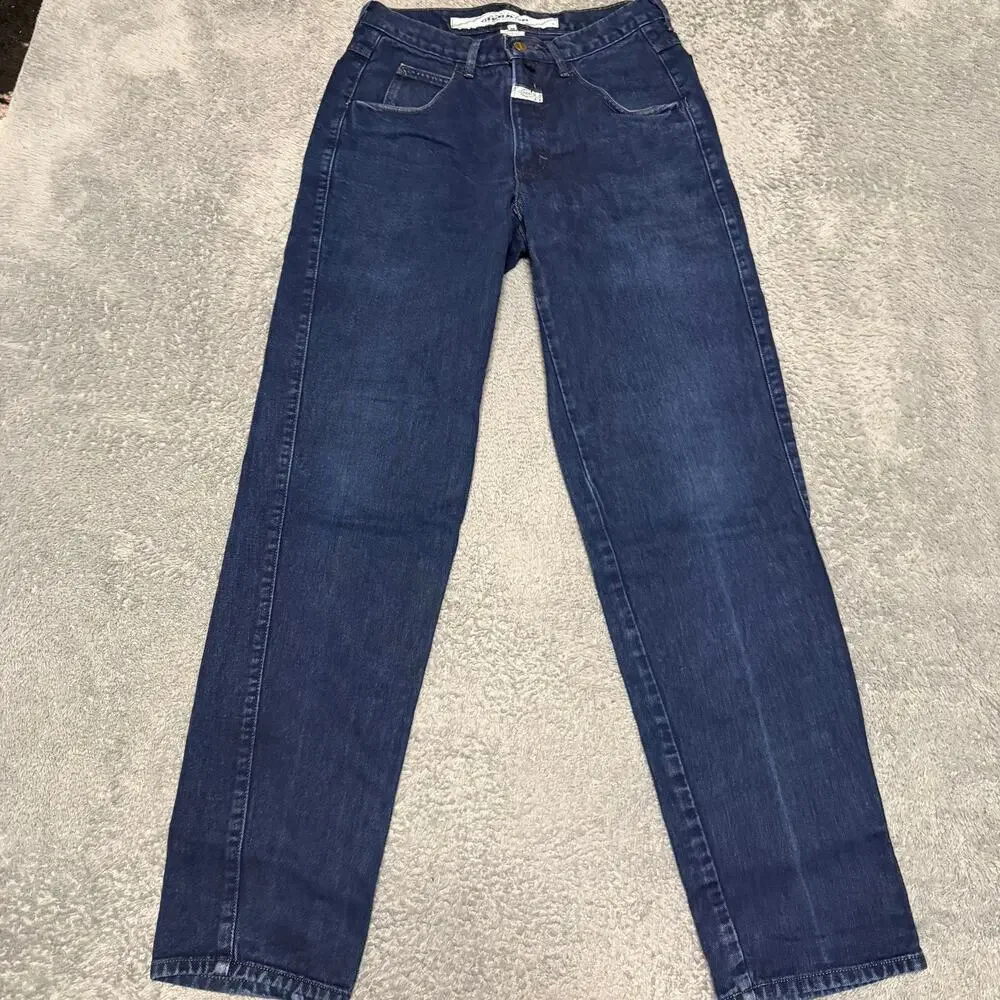 Marithe Francois Girbaud Jeans Mens 30 x32 Blue Denim Taper Straight Dark